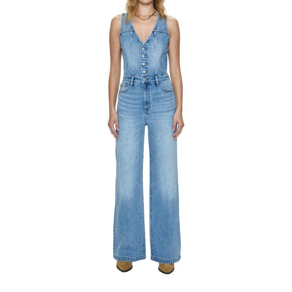 Pistola Blue Denim Jumpsuit
